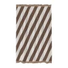 Rideau de douche Diagonal 150x200 cm, Chocolat