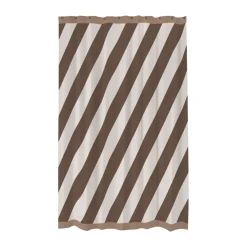 Rideau de douche Diagonal 150x200 cm, Chocolat