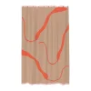 Rideau de douche Nova Arte 150x200 cm, Latte-orange