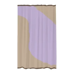 Rideau de douche Nova Arte 150x200 cm, Sand-lilac