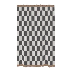 Rideau de douche Retro 150x200 cm, Gris foncé
