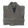 Robe de chambre Hotel Velour S, Gray