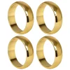 Rond de serviette Monaco Ø4 cm 4-pack, Laiton