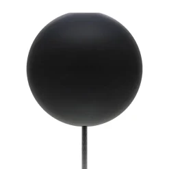 Rosace de plafond avec cordon Cannonball, noir
