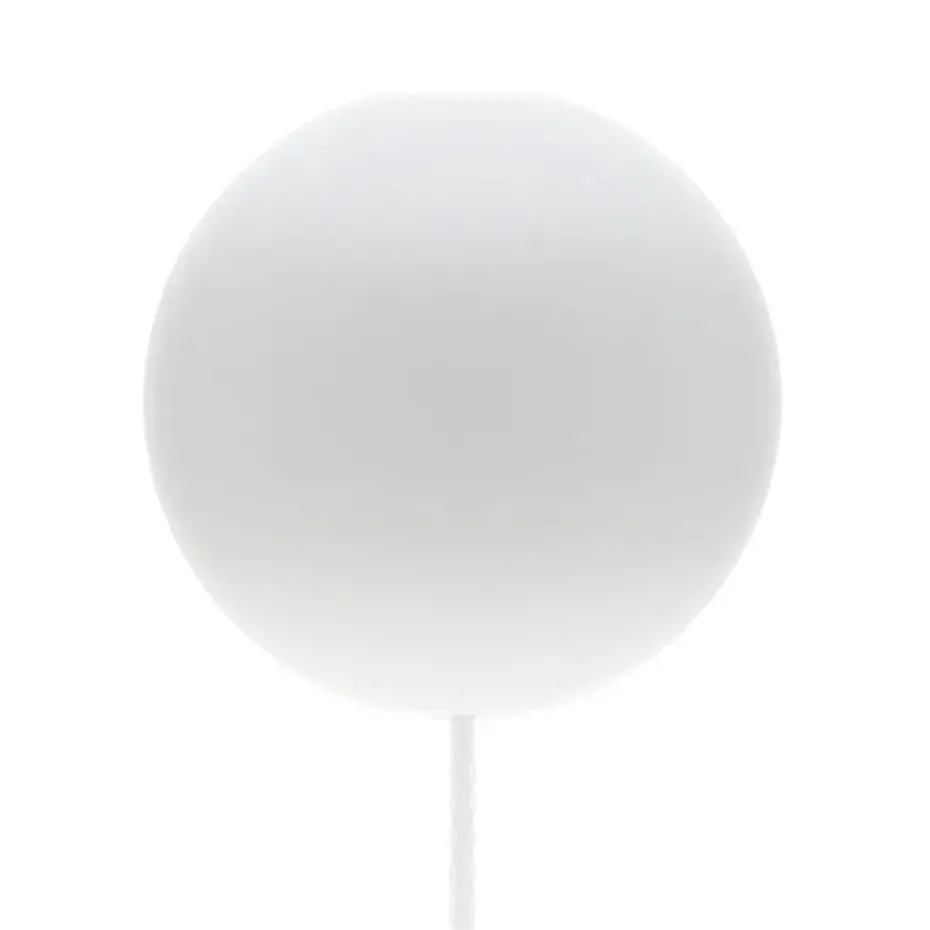 Rosace de plafond avec cordon Cannonball, blanc