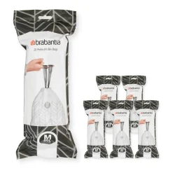 Sac poubelle Brabantia PerfectFit 120 sacs, Modèle M, 60 L