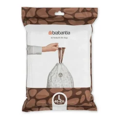 Sac poubelles Brabantia PerfectFit Lot de 40, 40-45 litres