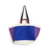 Sac Weekend Bag Organic M, Electric blue multi