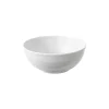Saladier Relief 25 cm, Blanc