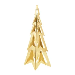 Sapin de table 2024 L, Plaqué or