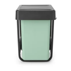 Seaux intégrés Sort&Go, 2x15 L, Gris foncé