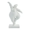 Serafina décoration femme sur pointe 28,8 cm, Blanc