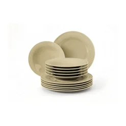 Service de table Beat 12 pièces, Beige sable