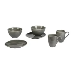 Service petit-déjeuner Nordic Rain pour deux, 6 pièces