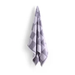 Serviette de bain Check 70x136 cm, Lavender