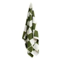 Serviette de bain Check 70x136 cm, Matcha