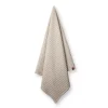 Serviette de bain Humdakin Waffle 70x135 cm, Light stone