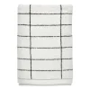 Serviette d'invité Tile Stone 38x60 cm, lot de 2, Black-Off-white