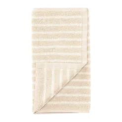 Serviette Drift 30x50 cm, Beige-blanc