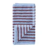 Serviette Drift 30x50 cm, Bleu-rouge