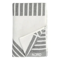 Serviette Stripes 70x140 cm , Gris
