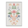 Serviette de cuisine Lindas tulpan 40x60 cm, Rose-gris