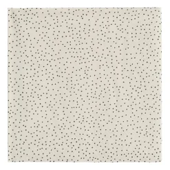 Serviette de table Grain 33x33 cm lot de 20, sable-noir