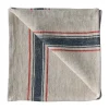 Serviette en lin Astrid 50x50 cm, Navy