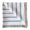 Serviette en lin Maya 50x50 cm, Navy Stripe