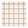 Serviette en papier Check & Stripes 33x33 cm 20 pièces, Beige