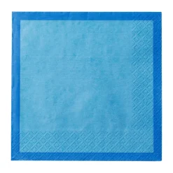 Serviette en papier Iittala, Électrique bleu, 33 x 33 cm, paquet de 20