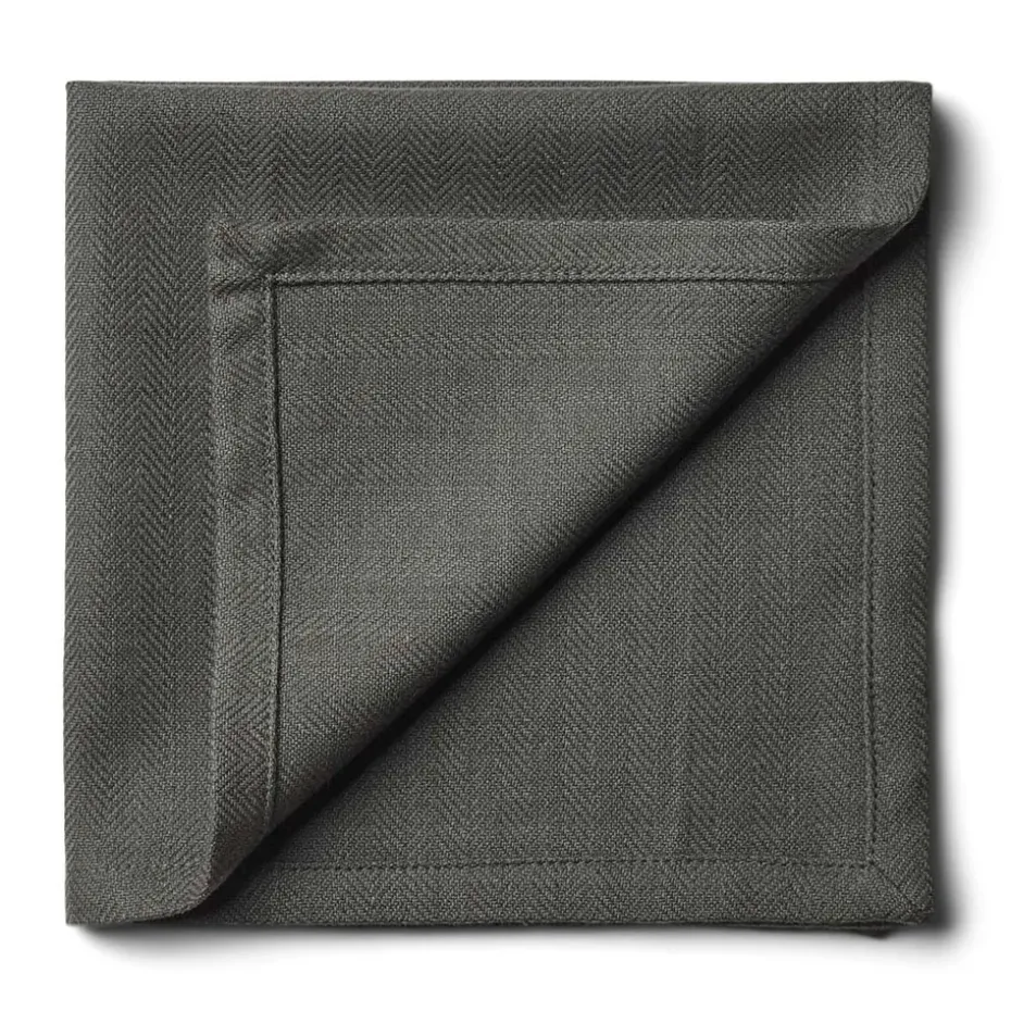 Serviette en tissu Humdakin 40x40 cm Lot de 2, Green seaweed
