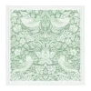 Serviette en tissu Strawberry Thief 35x35 cm, Vert