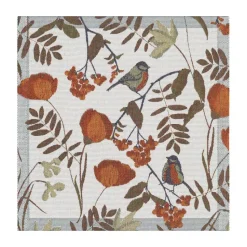 Serviette Fåglabäck 35x35 cm, Marron-orange