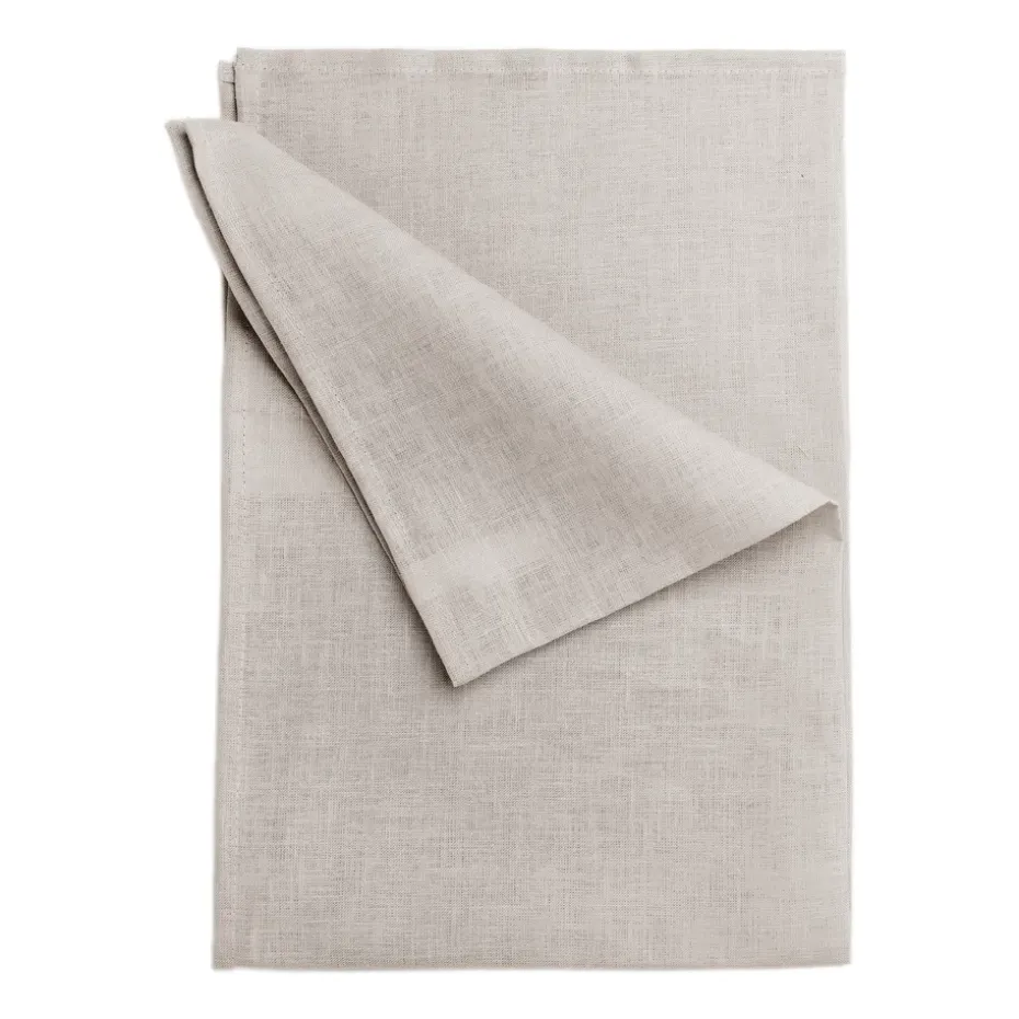 Serviettes de cuisine Clean 47x70 cm lot de 2, Greige