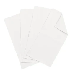 Serviettes de table Clean 45 x 45 cm lot de 4, blanc
