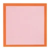 Serviettes Play 33x33 cm lot de 20, Rose-orange