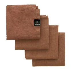 Serviette Sunshine lot de 4, Grounded, 45x45 cm