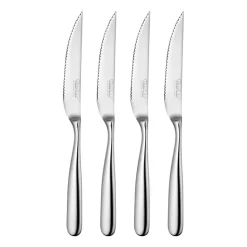 Set de 4 couteaux à viande Stanton Bright, Acier inoxydable