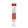 Set de couteaux d'office Victorinox Swiss Classic 3 pièces, Noir