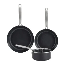 Set de casseroles et poêles Combekk Element, 4 pièces, Black