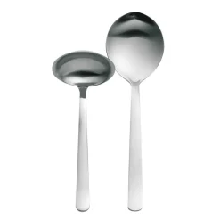 Set de service Functional Form mat, Acier inoxydable