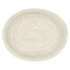 Set de table Braided oval, Ivory