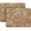 Set de table Cork 30x40 cm Lot de 2, Natural