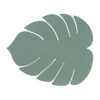 Set de table Monstera Leaf Nupo L, Vert pastel