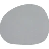 Set de table Raw cuir, Light grey buffalo (gris clair)