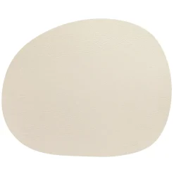 Set de table Raw cuir, Warm nude buffalo