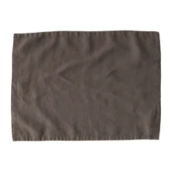 Set de table Tell Me More lin 35x50 cm, Taupe