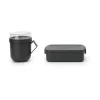 Set lunch 2 pièces Make & Take, Gris foncé