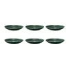 Soucoupe à café Terra Ø 12 cm, lot de 6, Moss Green